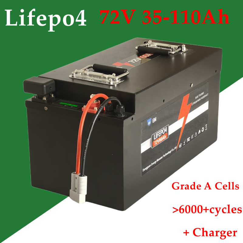 72V 35Ah Lityum Pil 40Ah 50Ah  - 72V 60Ah Lifepo4 Battery Pack incelemesi ve fiyatı