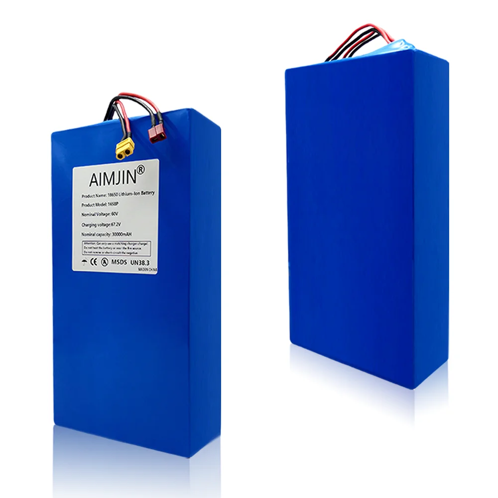 16S8P 60V Yepyeni 18650 lityum - 60V 30Ah Electric Scooter Battery incelemesi ve fiyatı