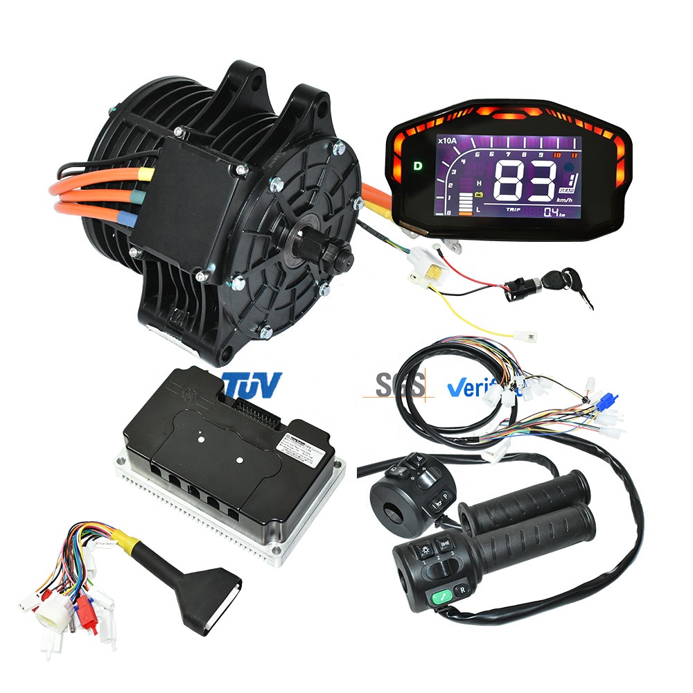 MOTOR PMSM İç Rotorlu Orta Tah - Mid Drive Motor Kit 72V 3000W incelemesi ve fiyatı