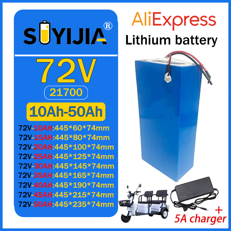 72V 50Ah 45Ah 20Ah 25Ah 30Ah 3 - 60V 30Ah Electric Scooter Battery incelemesi ve fiyatı